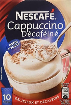 Nescafé Cappuccino Entkoffeiniert Portionsbeutel (10 Stk.)