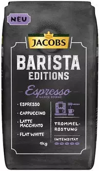 Jacobs Barista Editions Espresso ganze Bohne 1 kg