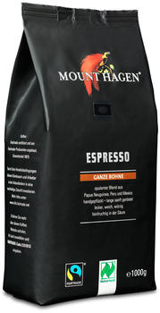 Mount Hagen Espresso ganze Bohne (1 kg)