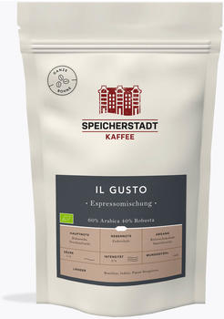Speicherstadt Kaffeerösterei Espresso Bio Il Gusto - ganze Bohne (500g)
