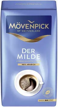 M&ouml;venpick Kaffee der Milde gemahlen (500g)