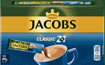 Jacobs Kaffeesticks Classic 2in1 (12x10 Portionen)