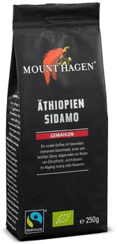 Mount Hagen Bio Röstkaffee Äthiopien Sidamo gemahlen (250 g)