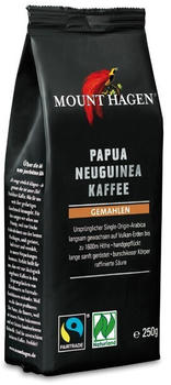Mount Hagen Röstkaffee Papua Neuginea, gemahlen bio (250g)