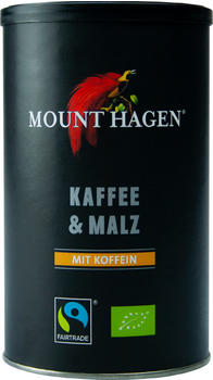 Mount Hagen Bio Kaffee & Malz mit Koffein (100g)