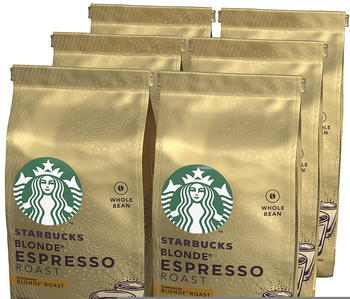 Starbucks Blonde Espresso Roast ganze Bohne (6x200g)