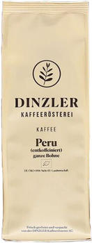 Dinzler Kaffeerösterei Kaffee Peru Decaf ganze Bohne (250g)