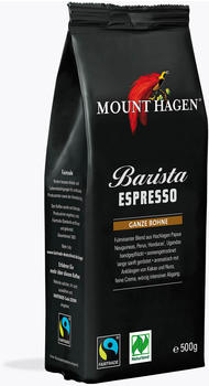 Mount Hagen Bio Espresso Barista ganze Bohne (500g)