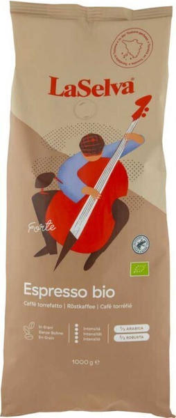 LaSelva Forte Espresso ganze Bohne bio (1kg)