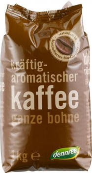 dennree Röstkaffee ganze Bohne Bio (1kg)