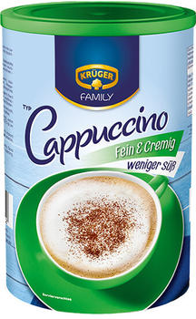 Krüger Cappuccino Fein & Cremig weniger süß (350 g)