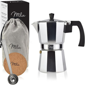 Milu 5047 ALU 5-tlg Set Espressokocher