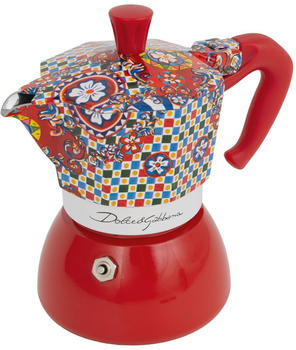 Bialetti Moka Induction 4 Tassen DOLCE & GABBANA