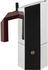 Alessi Menhir Espressokocher 6 Tassen edelstahl SILBER