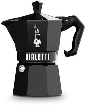 Bialetti Moka Exclusive Black 3 Tassen