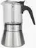 Milu Edelstahl Glas Induktion Espressokocher-Set 5-tlg 4 Tassen
