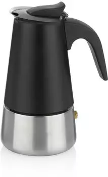 Kela Ferrara Espressobereiter bunt Schwarz 200 ml