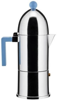 Alessi Espressokocher La Cupola Induktion Hellblau A9095/6BFM