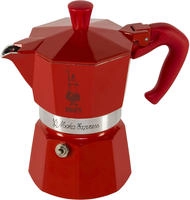 Bialetti 0001006, Bialetti MOKA EXPRESS 3TZ rosso Winter Wonderland (3 Tassen)