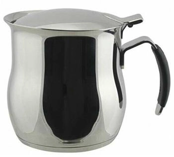 Ilsa Omnia Kaffeekanne Induktion Edelstahl 18/10 Silikongriff 2 Tassen