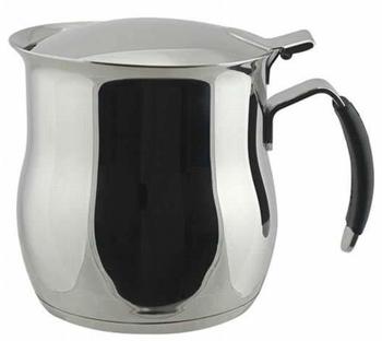 Ilsa Omnia Kaffeekanne Induktion Edelstahl 18/10 Silikongriff 8 Tassen