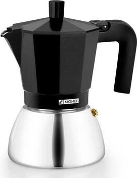 Monix Italienische Kaffeemaschine M863003 Schwarz