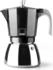ibili Elba Black Espressomaschine 6 Tassen 300 ml Aluminiumguss Edelstahlboden induktionsgeeignet