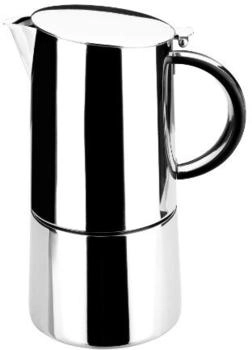 Lacor 62054 Kaffeekanne Moka Edelstahl 4 Tassen