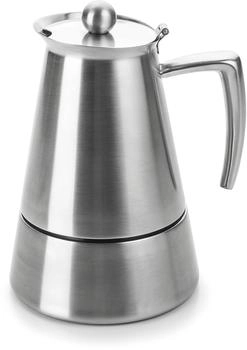 Lacor Hyperuxe Kaffeemaschine 6 Tassen Silber