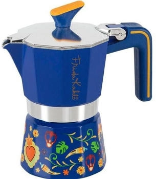 Pedrini 2TZ FRIDA KAHLO blau Espressokocher Blau