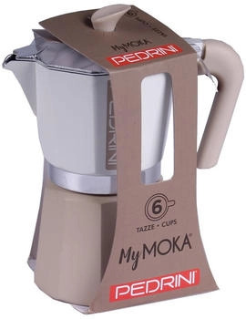 Pedrini Coffee Maker 6 Tassen Painted Aluminum Color 2025
