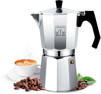 Cecotec Cecotec Mokclassic 900 Italienische Kaffeemaschine 9 Tassen Silber