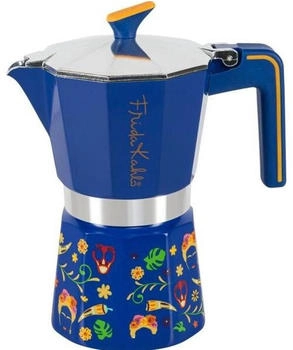 Pedrini 6TZ FRIDA KAHLO blau Espressokocher Blau