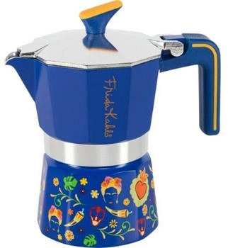 Pedrini 3TZ FRIDA KAHLO blau Espressokocher Blau