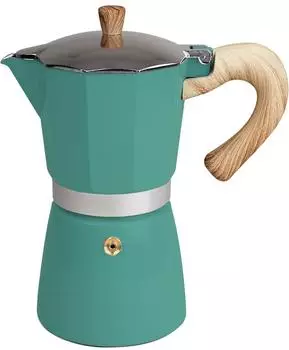 Gnali & Zani Venezia Espressokocher petrol 6 Tassen