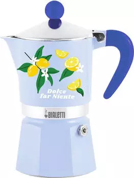 Bialetti Mercato Della Frutta Espressokocher Rainbow 3 Tassen Lemons