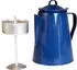 Mil Tec Emaillekanne mit Percolator 8 Tassen