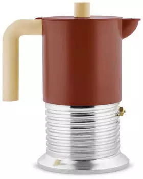 Alessi Vite drei Tassen braun