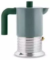 Alessi Vite Espressomaschine Gruen 3T PM01/3 GR 8003299503438