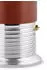 Alessi Vite Espressokocher für sechs Tassen Braun