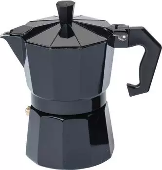Kr&uuml;ger Aluminium-Espressokocher 3 Italiano Nero