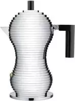 Alessi MDL02-3B, Alessi Pulcina Espressomaschine (3 Tassen) (MDL02-3B) Schwarz