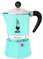 Bialetti Moka Express Rainbow Mokkakanne - F&uuml;r Gas-/Elektroherd - Geeignet f&uuml;r 1