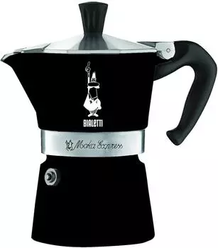 Bialetti Moka Express 1 Color schwarz
