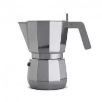 Alessi DC06/6, Alessi - Moka Espressokocher, 6 Tassen Aluminiumguss; Polyamid (PA)