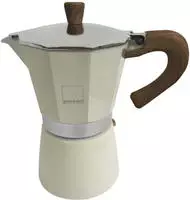 gnali & zani Espressokocher "Venezia" Induktion, cremefarben