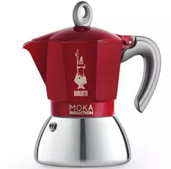 Bialetti Moka Induction 4 rot