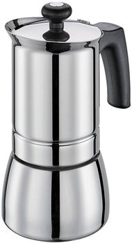 Cilio Espressokocher Kaffeebereiter Induktionsgeeignet poliert 4T cilio TOSCA 341409