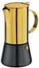 Cilio AIDA Espressokocher - schwarz / gold - Ø 10 cm - Höhe 20,5 cm 343274