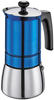 cilio TOSCA Espressokocher - blau - Ø 10 cm - Höhe 20 cm 341454